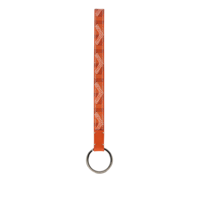 Goyard Sesame Key Ring Holder, front view